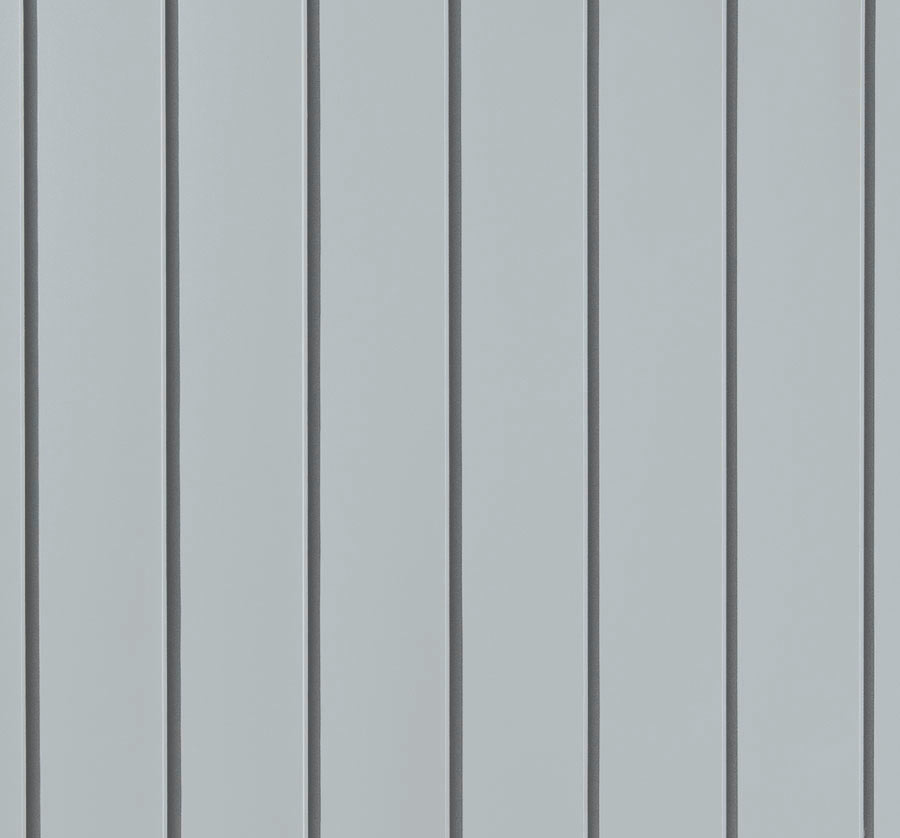 PREFA-Prefalz-Silbermetallic