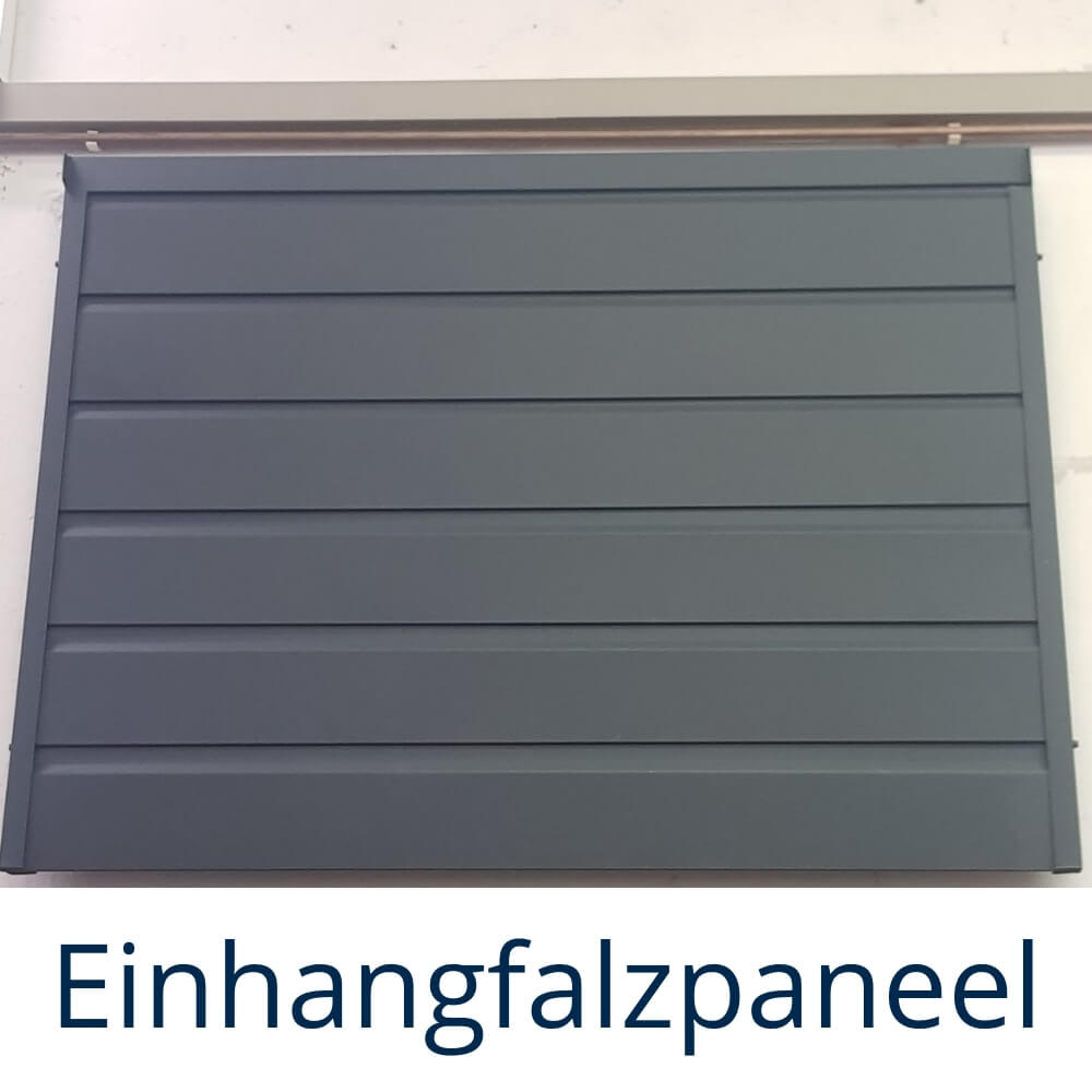 Einhangfalzpaneel