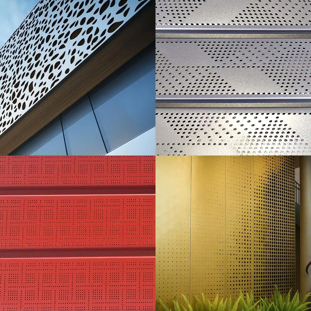 Stanzungen für Fassadenteile Schreiber