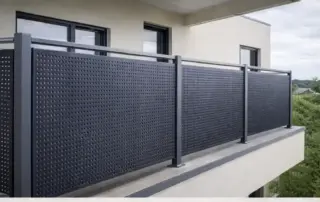 Sichtschutz für Balkon und Terrasse vom Meisterbetrieb Schreiber